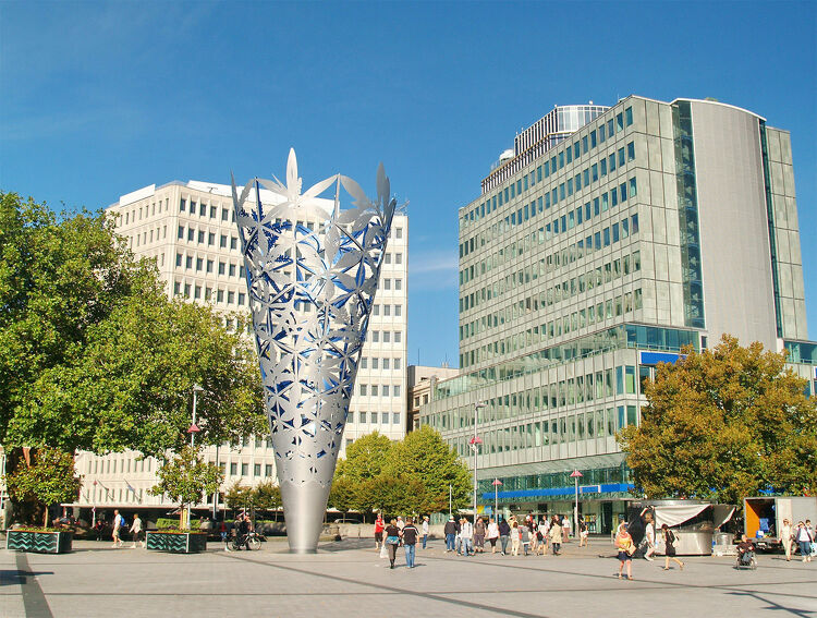 Photo of Christchurch town